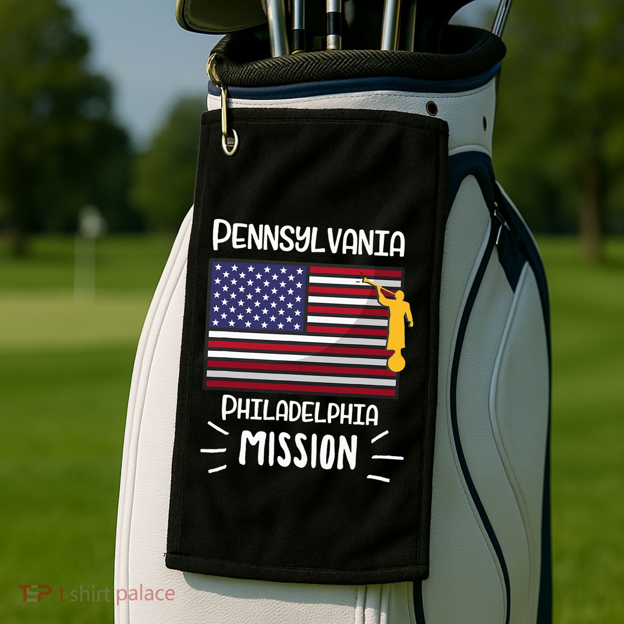 Pennsylvania Philadelphia Mormon Lds Mission Missionary Gift Golf Towel