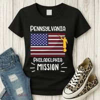 Pennsylvania Philadelphia Mormon Lds Mission Missionary Gift Women's T-Shirt thumb 3