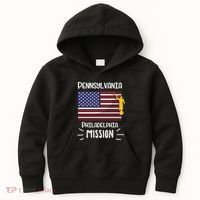 Pennsylvania Philadelphia Mormon Lds Mission Missionary Gift Kids Hoodie thumb 0
