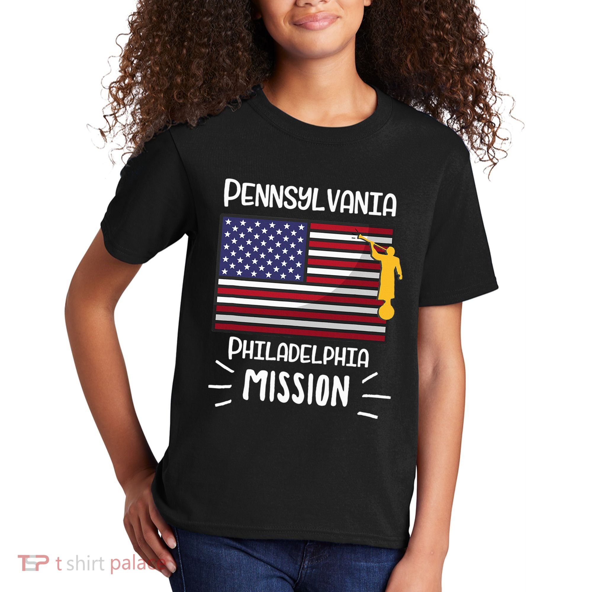 Pennsylvania Philadelphia Mormon Lds Mission Missionary Gift Kids T-Shirt