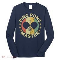 Ping Pong Master Champion Table Tennis Coach Paddle Player Long Sleeve Shirt thumb 0