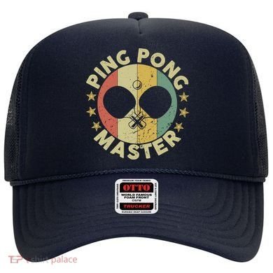 Ping Pong Master Champion Table Tennis Coach Paddle Player Hat