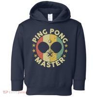 Ping Pong Master Champion Table Tennis Coach Paddle Player Toddler Hoodie thumb 0