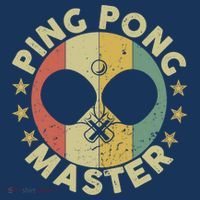 Ping Pong Master Champion Table Tennis Coach Paddle Player Golf Towel thumb 3