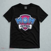  MotherS Day Mom Patrol Badge T-Shirt thumb 5