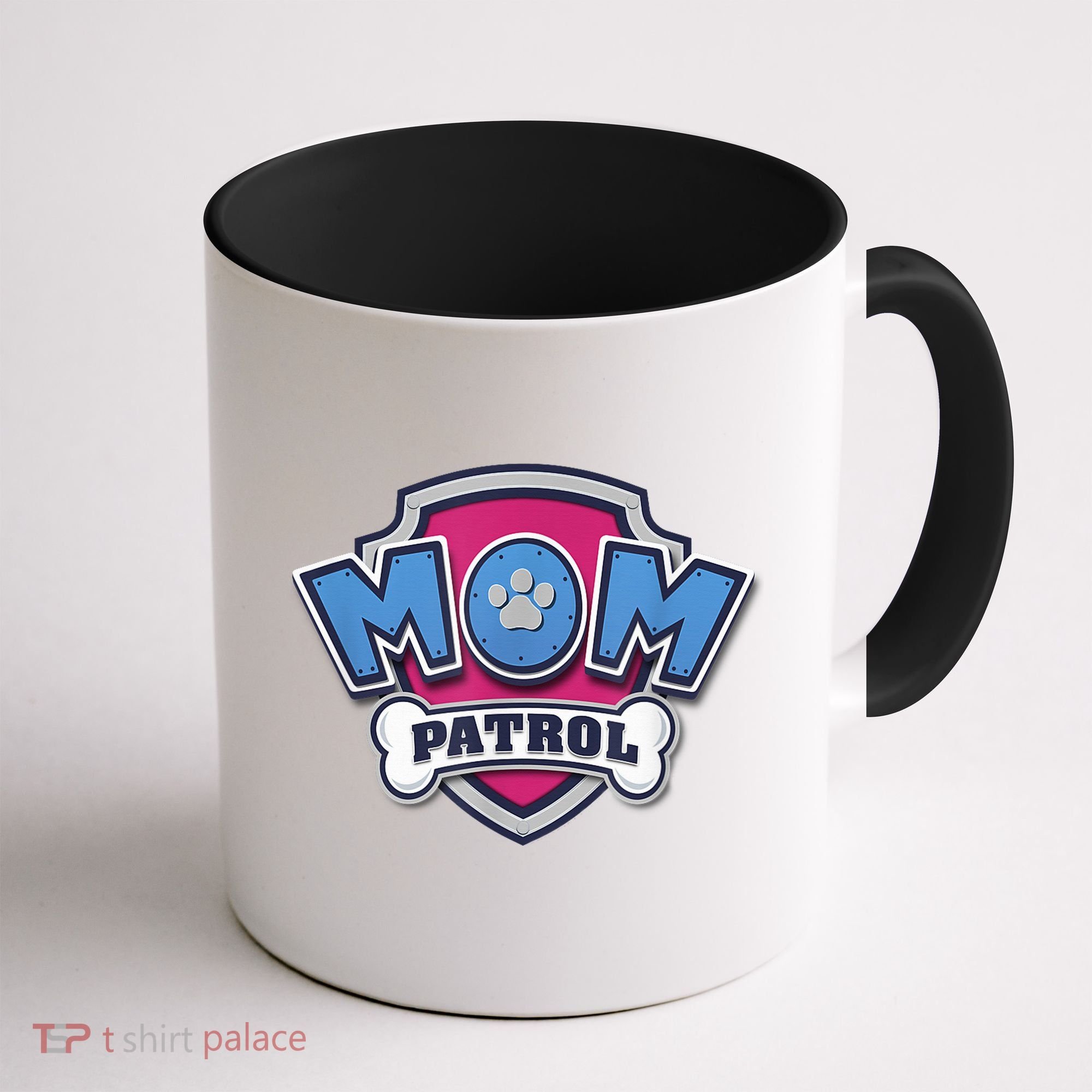  MotherS Day Mom Patrol Badge Coffee Mug