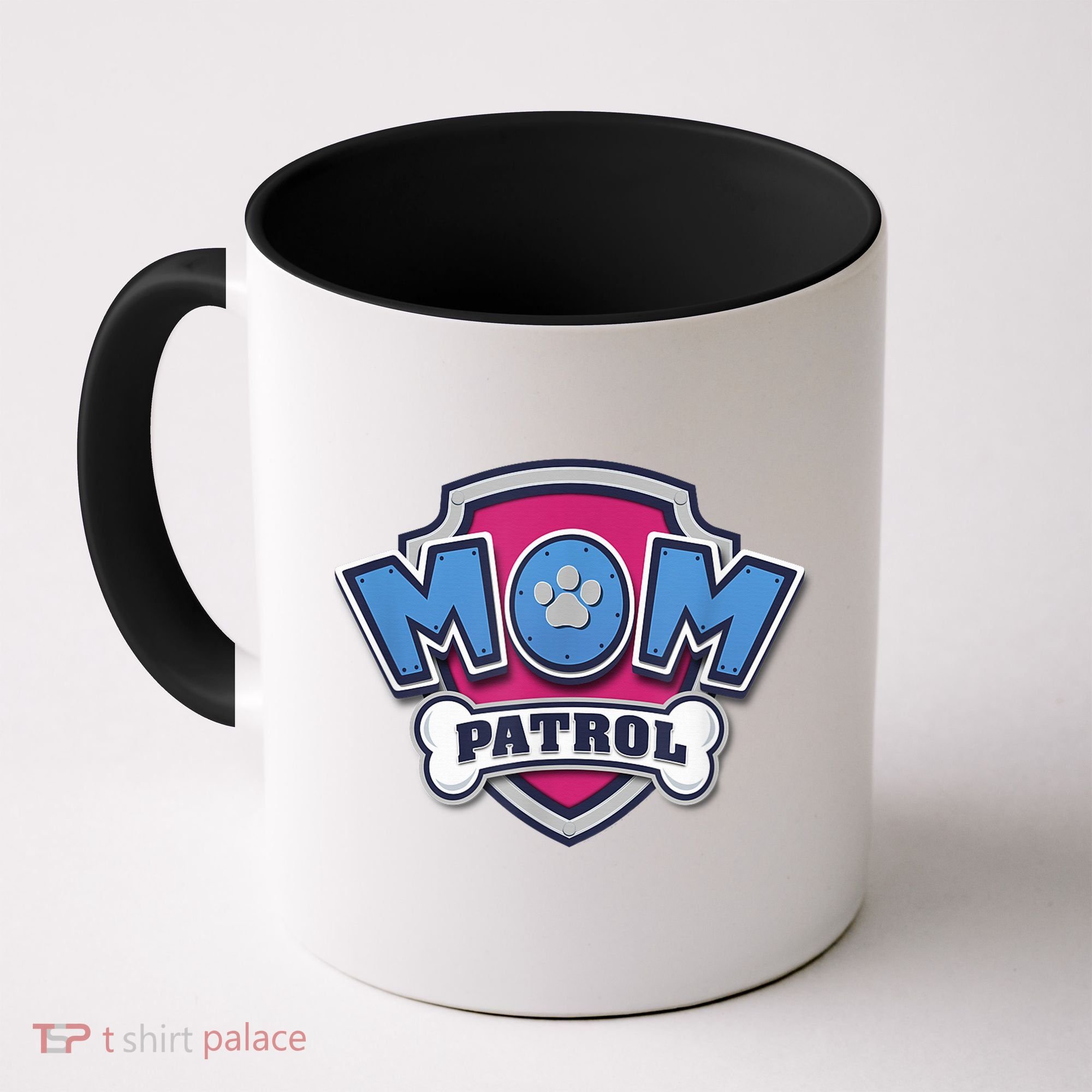 MotherS Day Mom Patrol Badge Coffee Mug