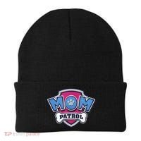  MotherS Day Mom Patrol Badge Beanie thumb 0