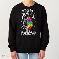 Psyched Psychology Major Student Women's Sweatshirt thumb 0