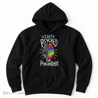 Psyched Psychology Major Student Hoodie
