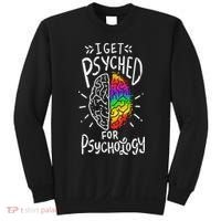 Psyched Psychology Major Student Sweatshirt thumb 0