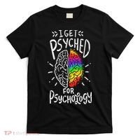 Psyched Psychology Major Student T-Shirt thumb 0