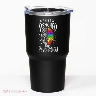 Psyched Psychology Major Student Tumbler