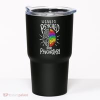 Psyched Psychology Major Student Tumbler thumb 0