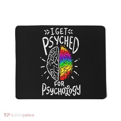 Psyched Psychology Major Student Mousepad