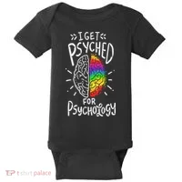 Psyched Psychology Major Student Baby Bodysuit thumb 0