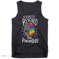 Psyched Psychology Major Student Tank Top thumb 0