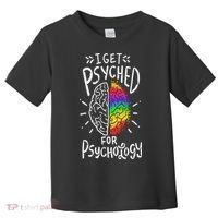 Psyched Psychology Major Student Toddler T-Shirt thumb 0