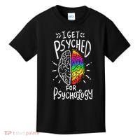 Psyched Psychology Major Student Kids T-Shirt thumb 0