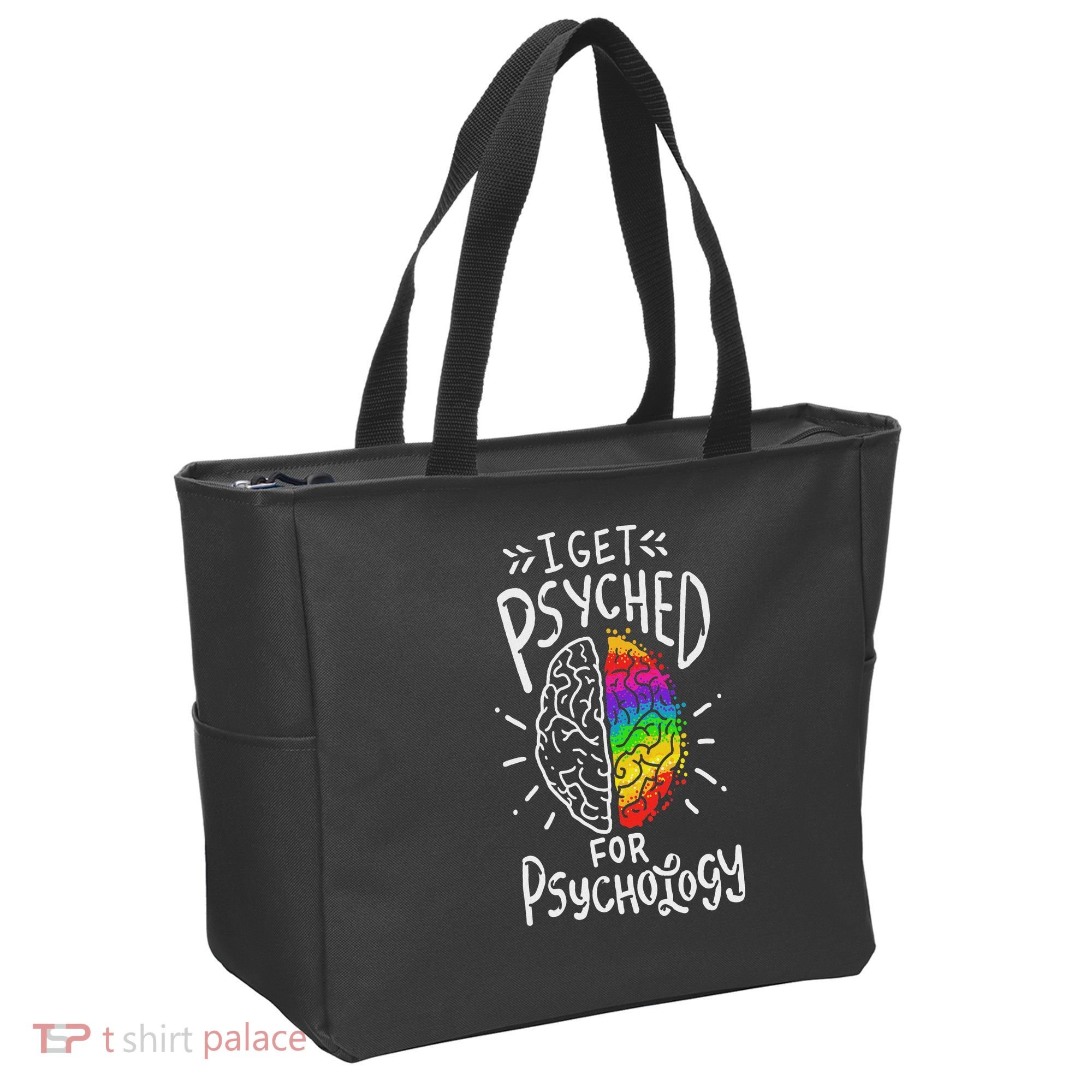 Psyched Psychology Major Student Tote Bag