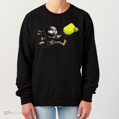 Pickleball Player Ninja Women's Sweatshirt
