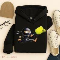Pickleball Player Ninja Hoodie thumb 4