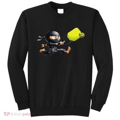 Pickleball Player Ninja Sweatshirt