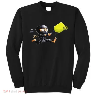 Pickleball Player Ninja Sweatshirt