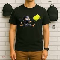 Pickleball Player Ninja T-Shirt thumb 6