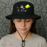 Pickleball Player Ninja Bucket Hat thumb 3