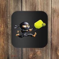 Pickleball Player Ninja Coaster thumb 0