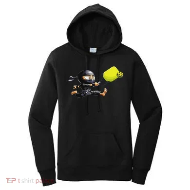 Pickleball Player Ninja Women's Hoodie