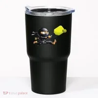 Pickleball Player Ninja Tumbler thumb 0