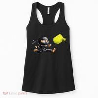 Pickleball Player Ninja Women's Tank Top thumb 0