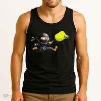 Pickleball Player Ninja Tank Top thumb 3