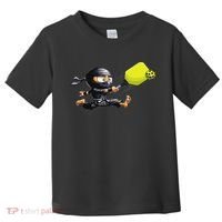 Pickleball Player Ninja Toddler T-Shirt thumb 0
