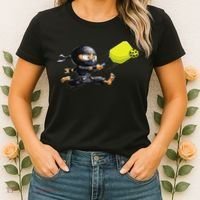Pickleball Player Ninja Women's T-Shirt thumb 2