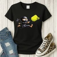 Pickleball Player Ninja Women's T-Shirt thumb 3