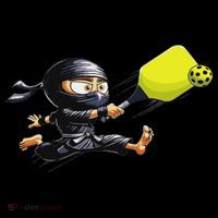 Pickleball Player Ninja Women's T-Shirt thumb 6
