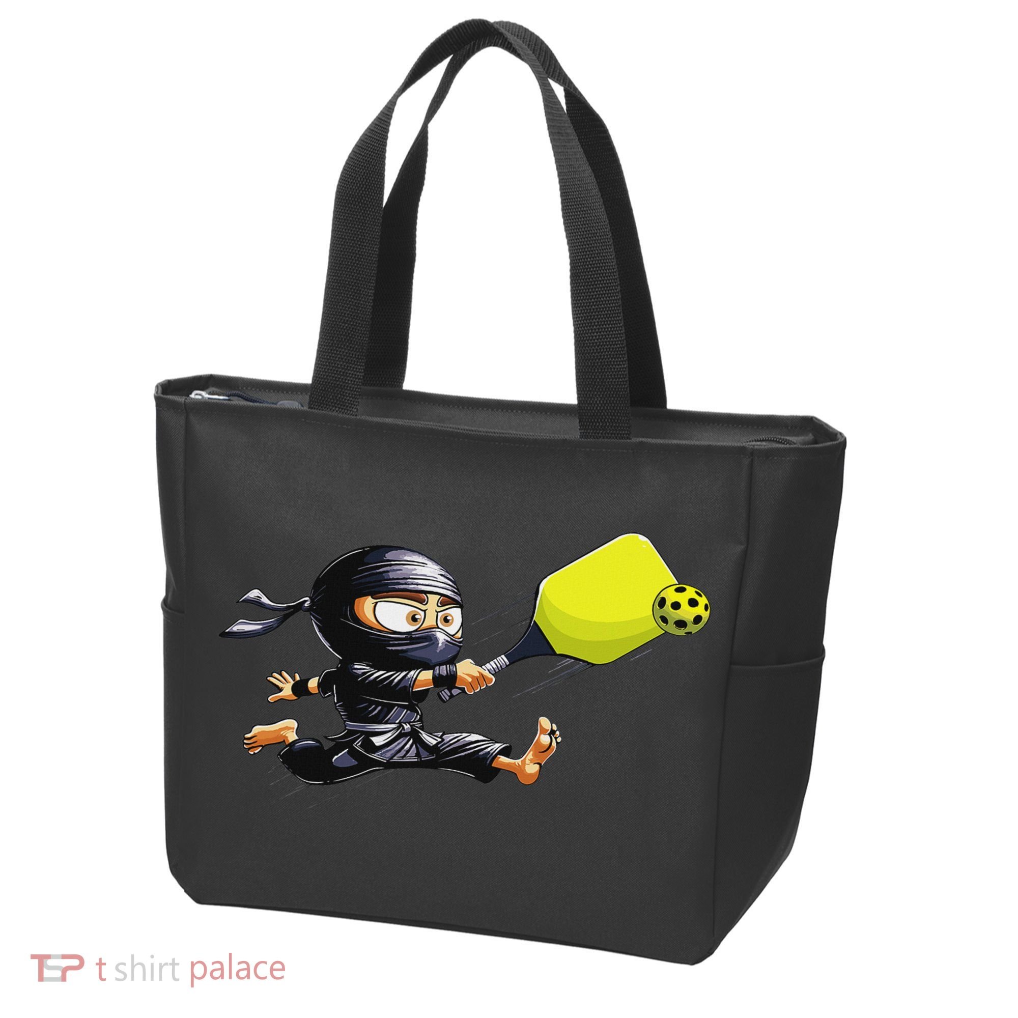 Pickleball Player Ninja Tote Bag