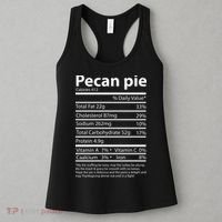 Pecan Pie Nutrition Facts Funny Thanksgiving Women's Tank Top thumb 3
