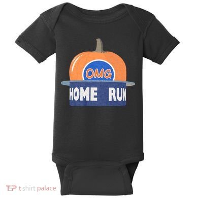 Playoff Pumpkin New York Omg Baby Bodysuit