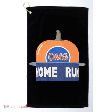 Playoff Pumpkin New York Omg Golf Towel