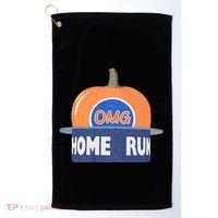 Playoff Pumpkin New York Omg Golf Towel thumb 0