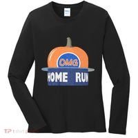 Playoff Pumpkin New York Omg Women's Long Sleeve Shirt thumb 0