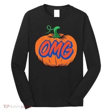 Playoff Pumpkin New York Omg Long Sleeve Shirt
