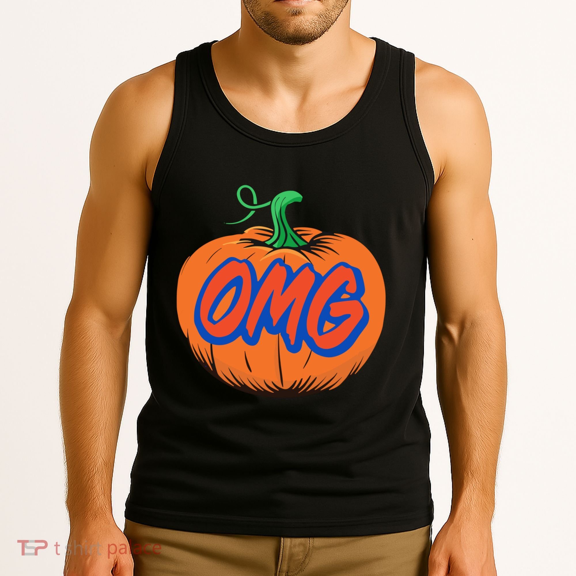 Playoff Pumpkin New York Omg Tank Top
