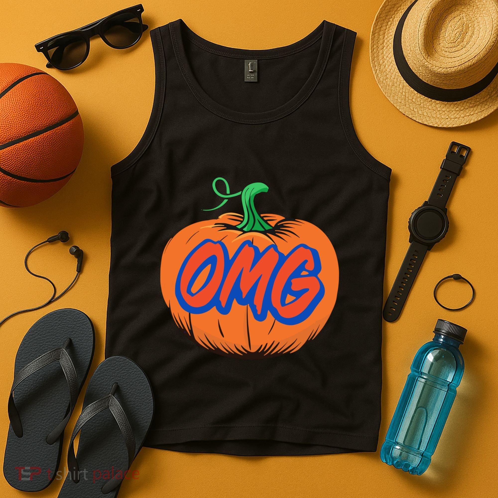 Playoff Pumpkin New York Omg Tank Top