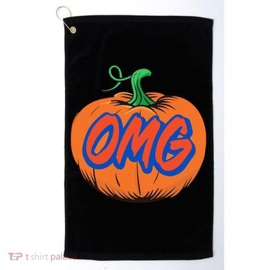 Playoff Pumpkin New York Omg Golf Towel