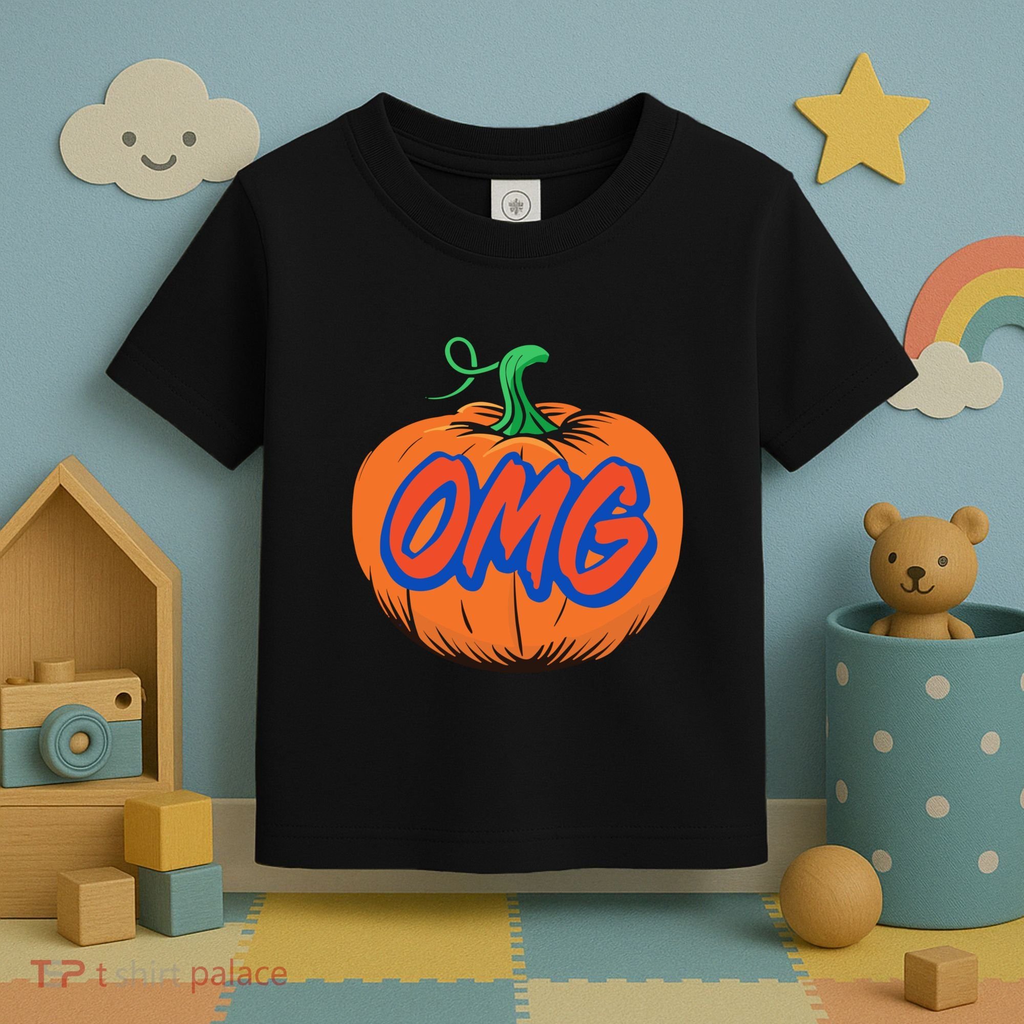 Playoff Pumpkin New York Omg Toddler T-Shirt